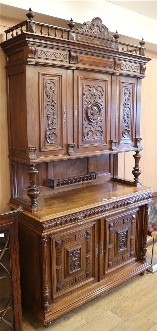 A Henry II French buffet, W.139cm